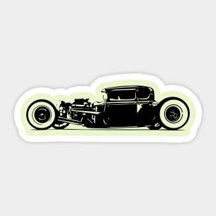 Hot rod stickers top